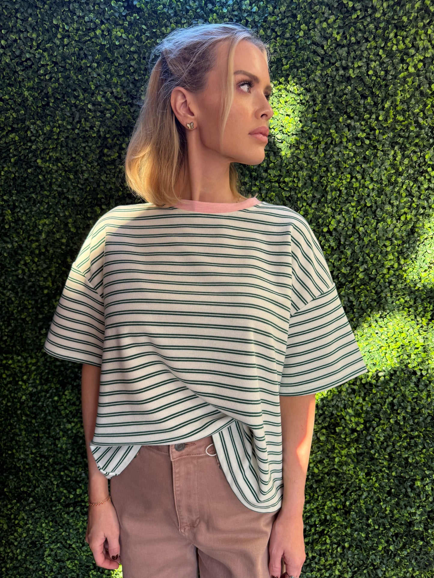 Lauren Striped Knit Top