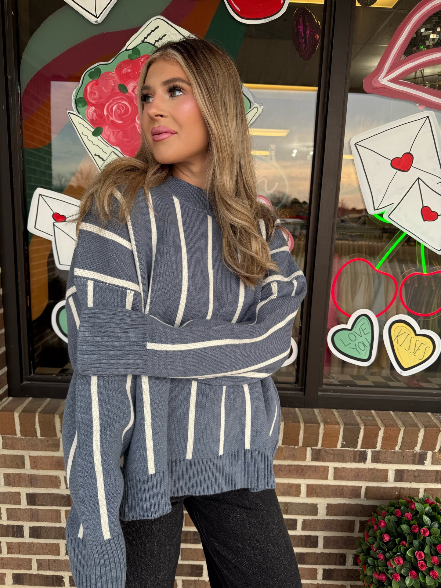 Landon Mock Neck Sweater