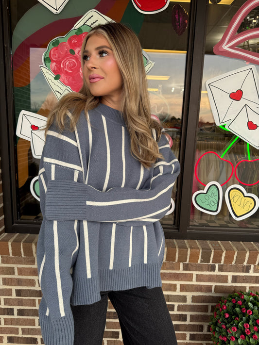 Landon Mock Neck Sweater