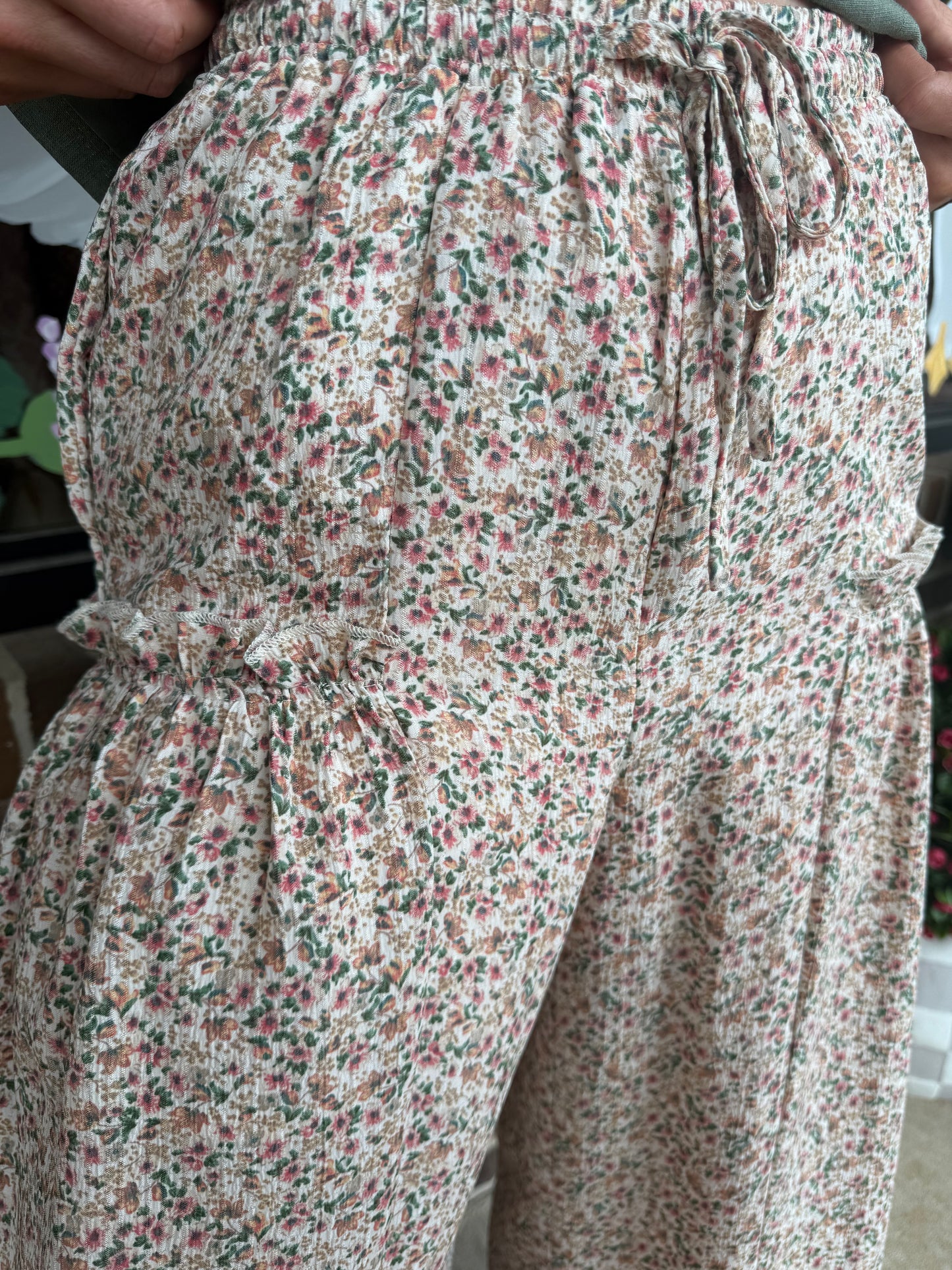 Jen Floral Wide Leg Pants