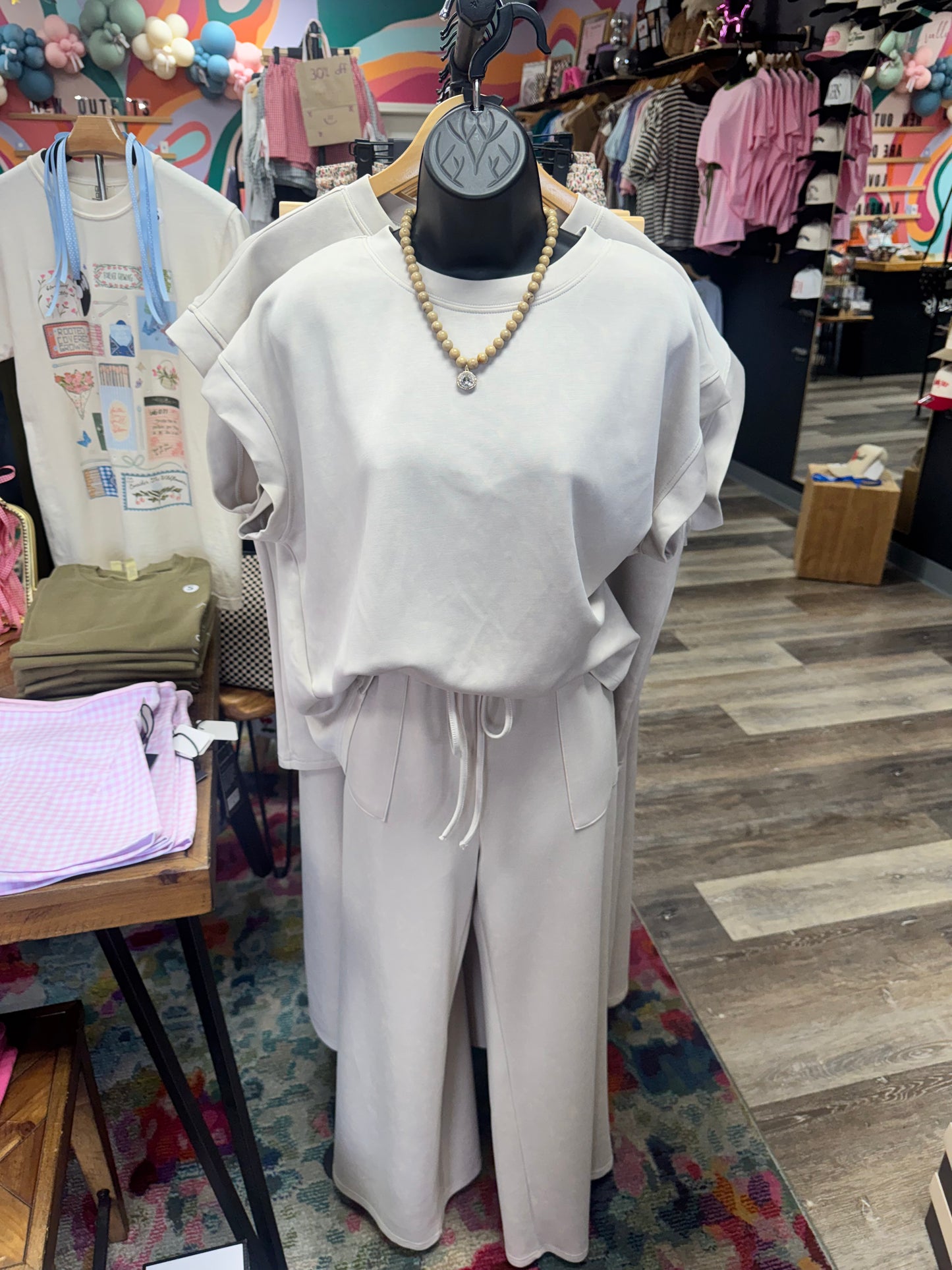 Jasmine Scuba Lounge Pant Set