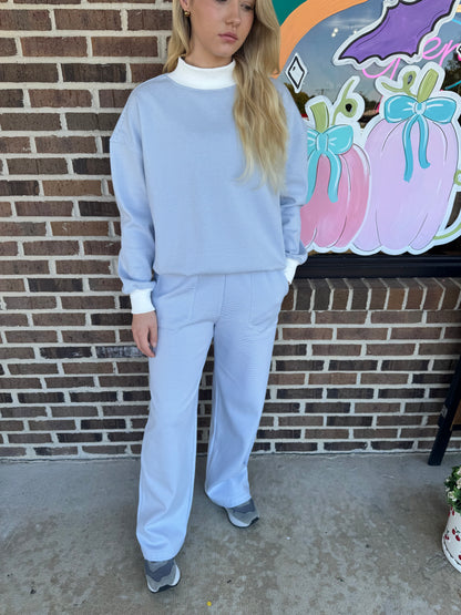 Slade Mock Neck Sweater Set