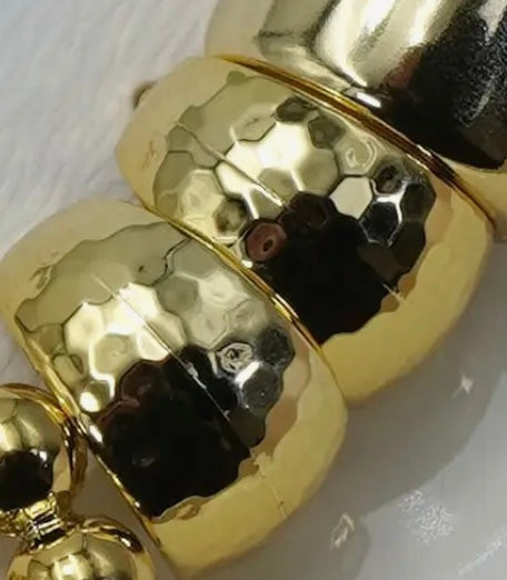 Ashley Gold Hoop Earrings