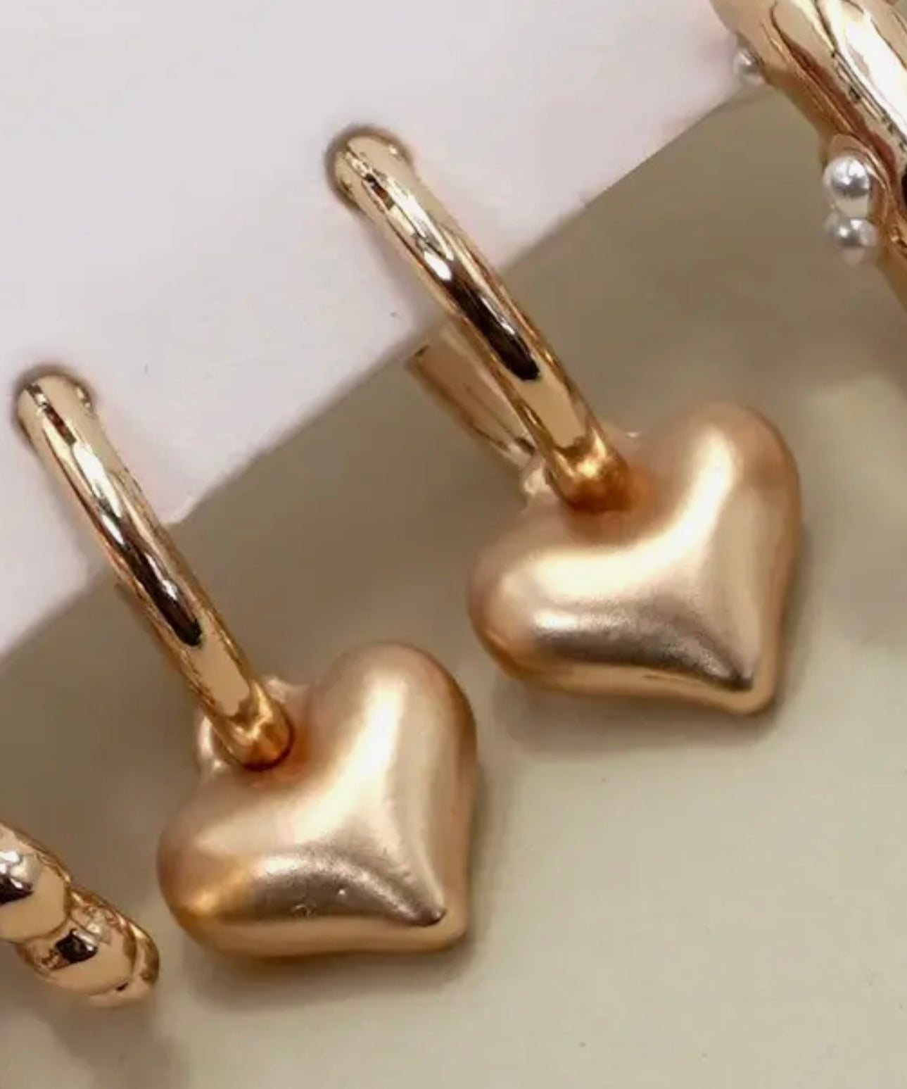Heart Throb Drop Earrings