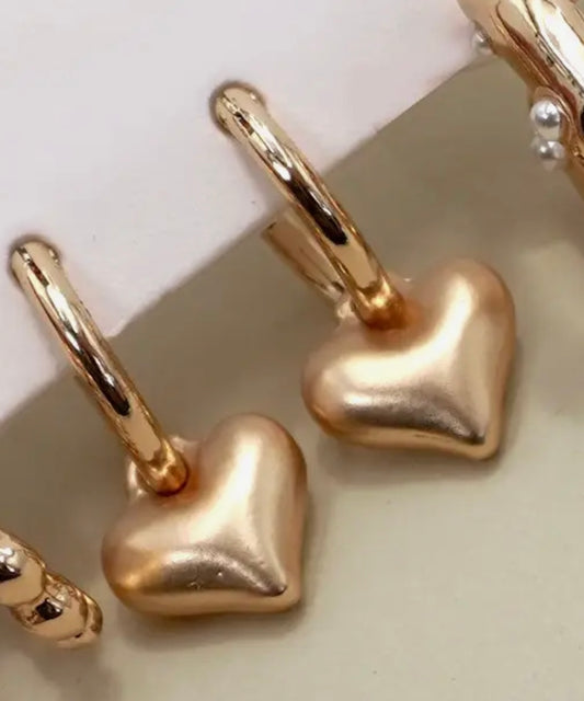 Heart Throb Drop Earrings