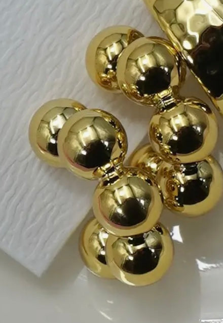 Bubble Hoop Earrings