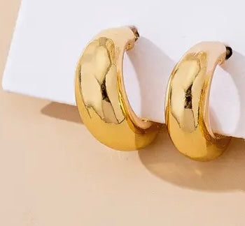 Minimalist Gold Earrings
