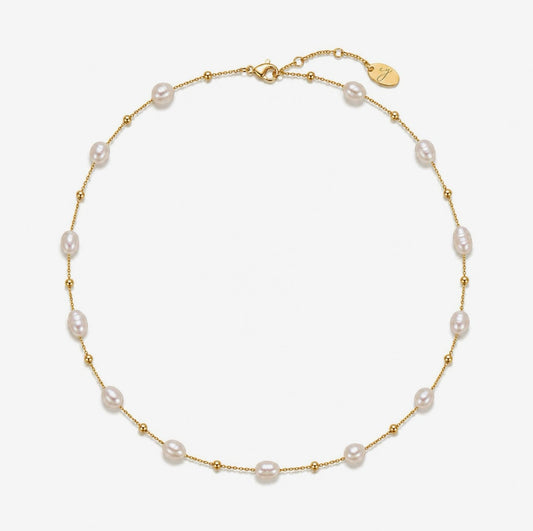 Penny Pearl Necklace