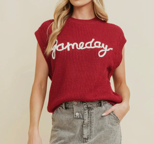 Gameday Embroidered Sweater