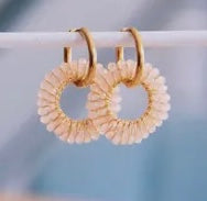Champagne Earrings