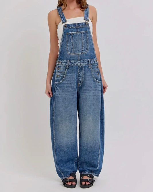 Presley Barrel Overalls