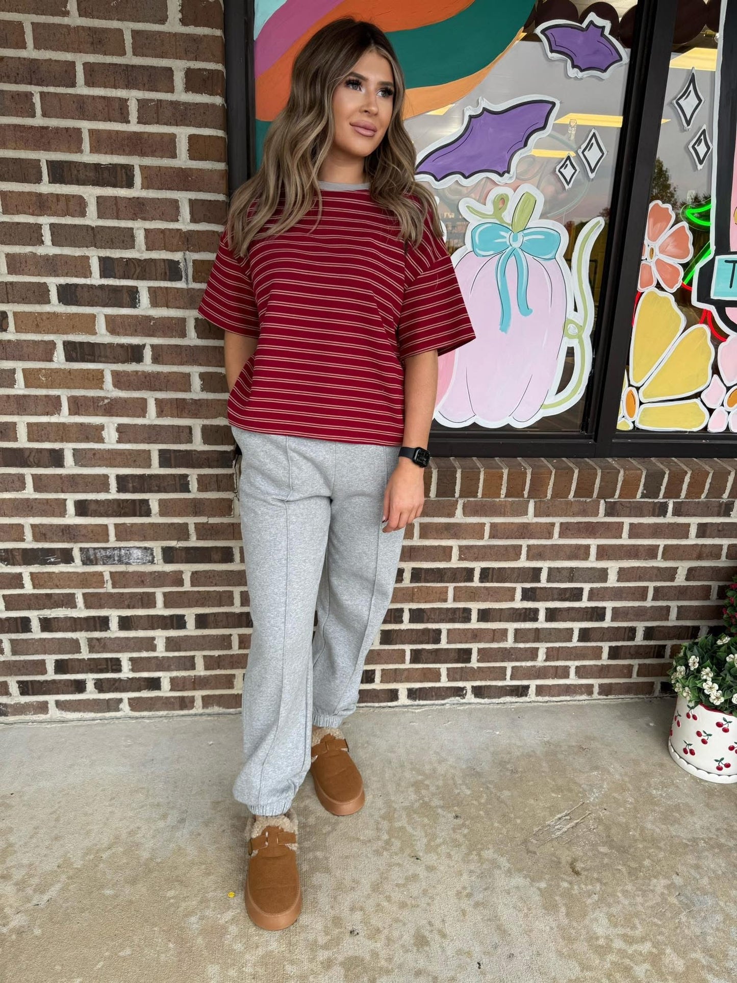 Nelly Pintuck Sweatpants